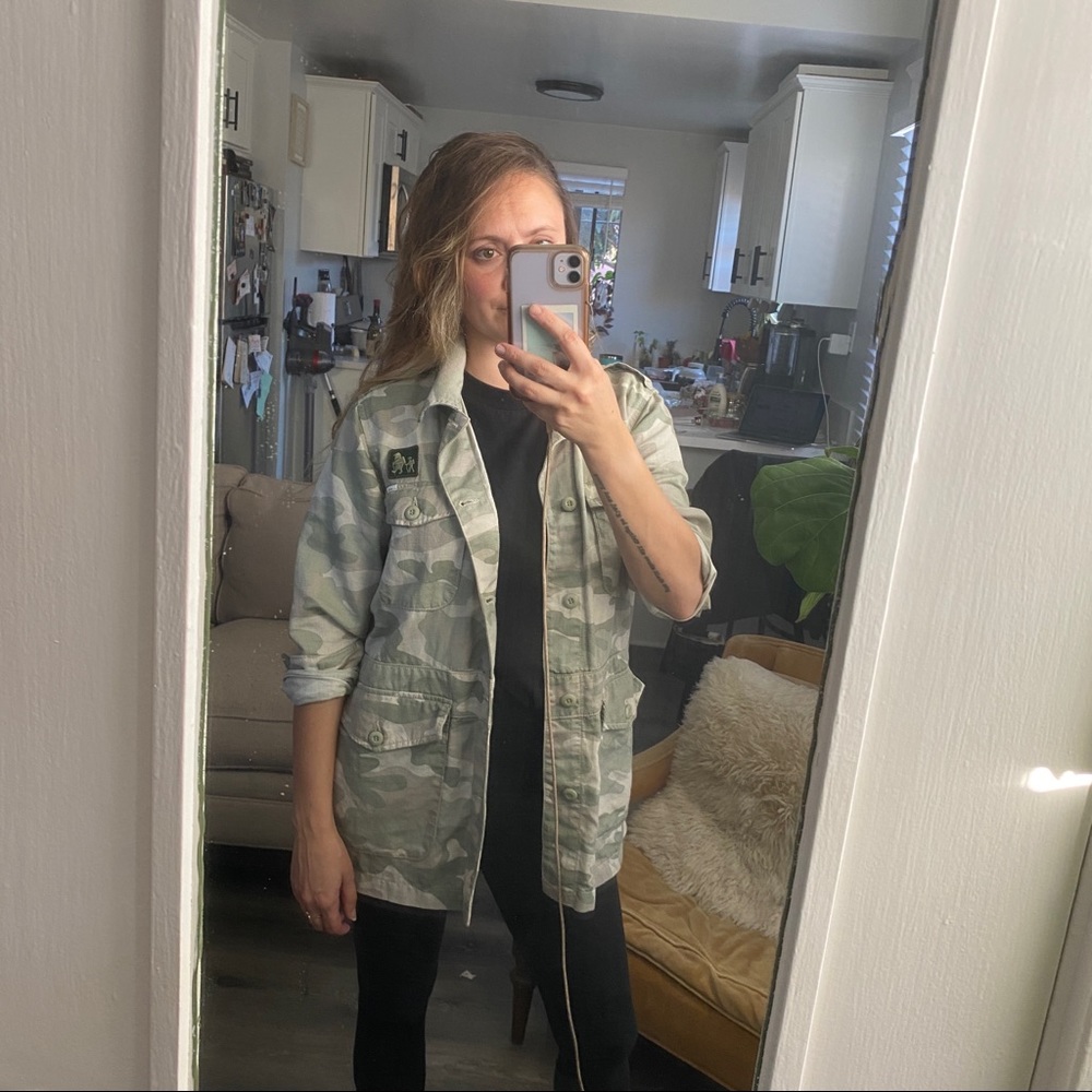 Mother Loose Veteran Oversize Shacked in Desert Print NWOT size Small - Picture 4 of 10
